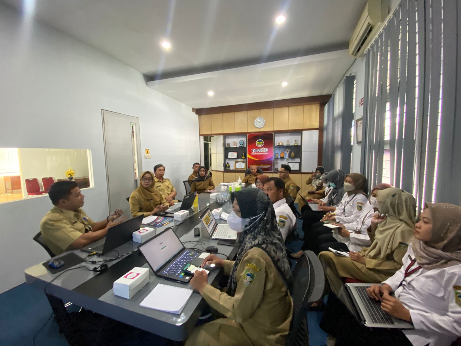 Sosialisasi Pengadaan Barang Jasa dan Penggunaan E Katalog Lokal di DPMPTSP Kabupaten Banyumas