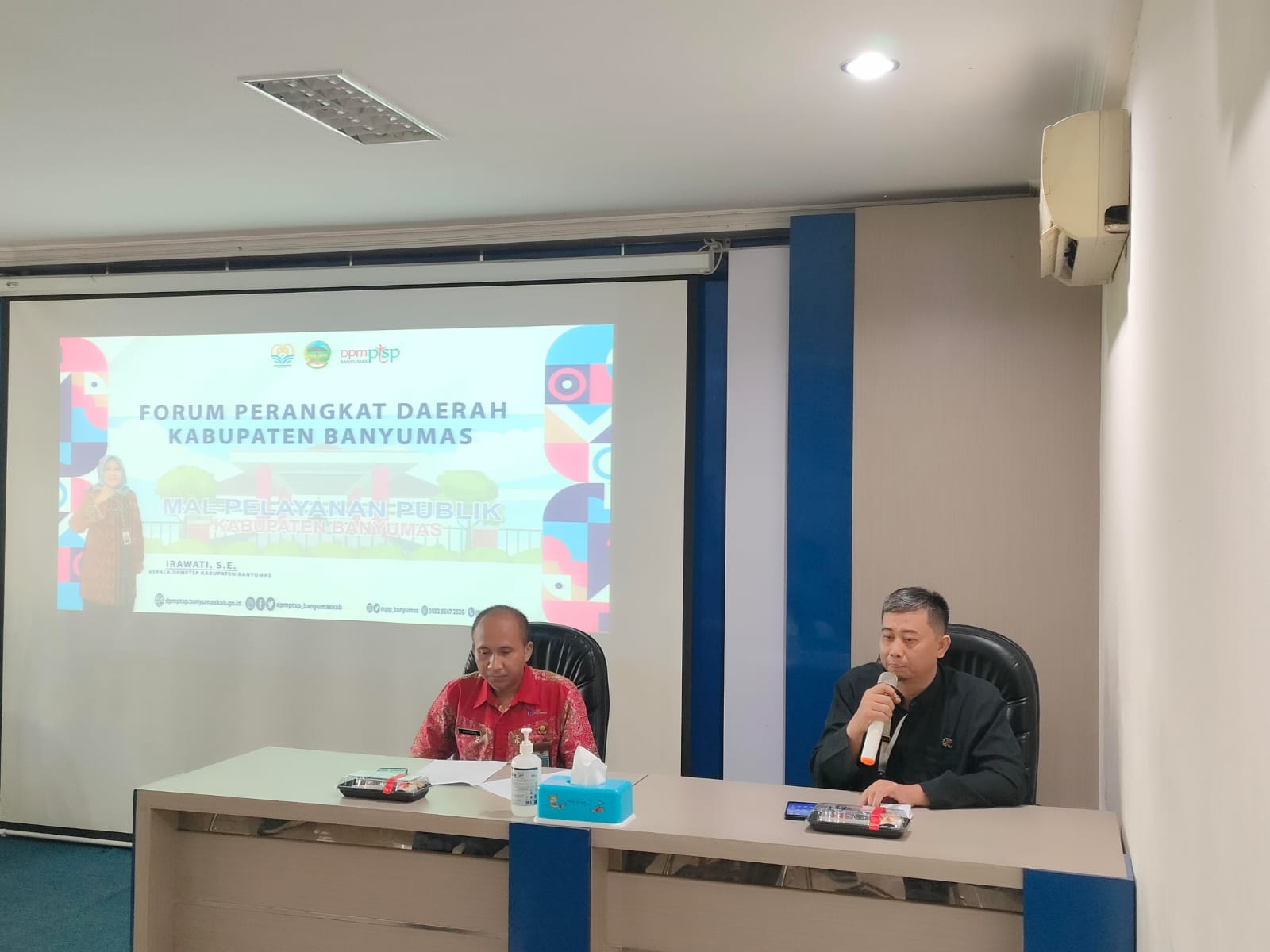 Pelaksanaan Forum Perangkat Daerah Tahun 2023 DPMPTSP Kabupaten Banyumas