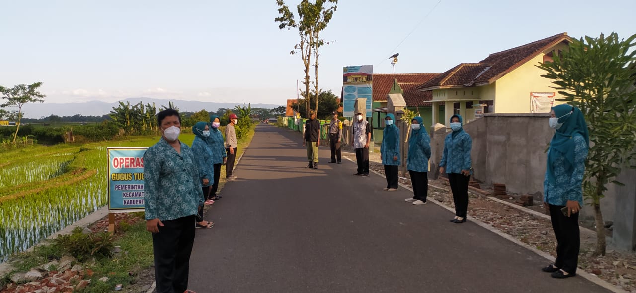 Operasi Masker Serentak Desa Purbadana