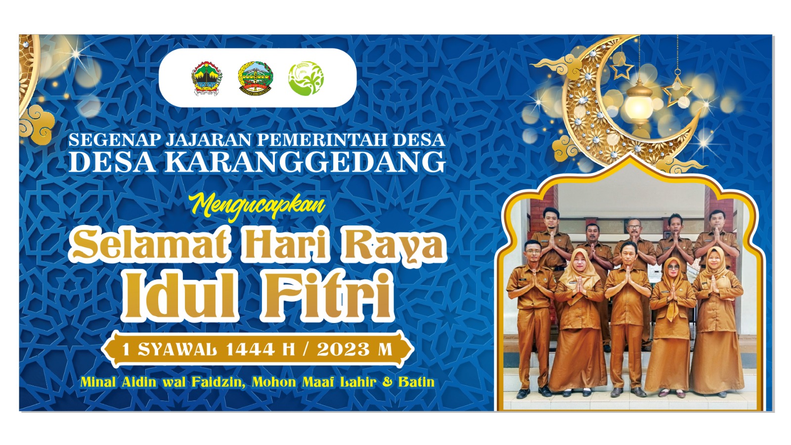 Selamat Hari Raya Idul Fitri 1 Syawal 1444 H