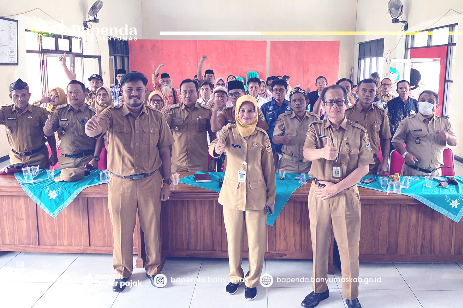 SOSIALISASI & OPTIMALISASI PAJAK DAN OPSEN PKB, BBNKB KECAMATAN GUMELAR