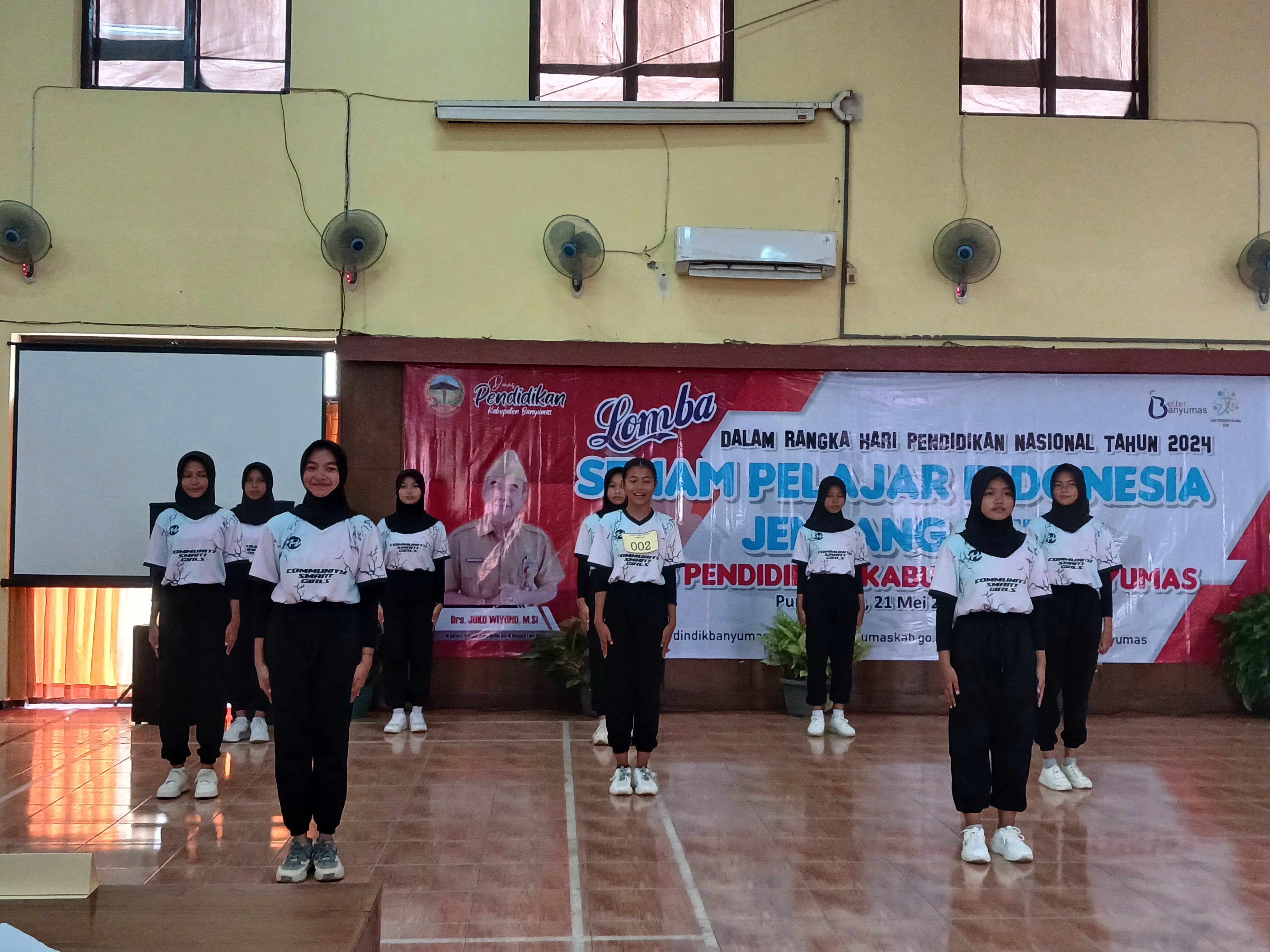 Lomba Senam Pelajar Indonesia