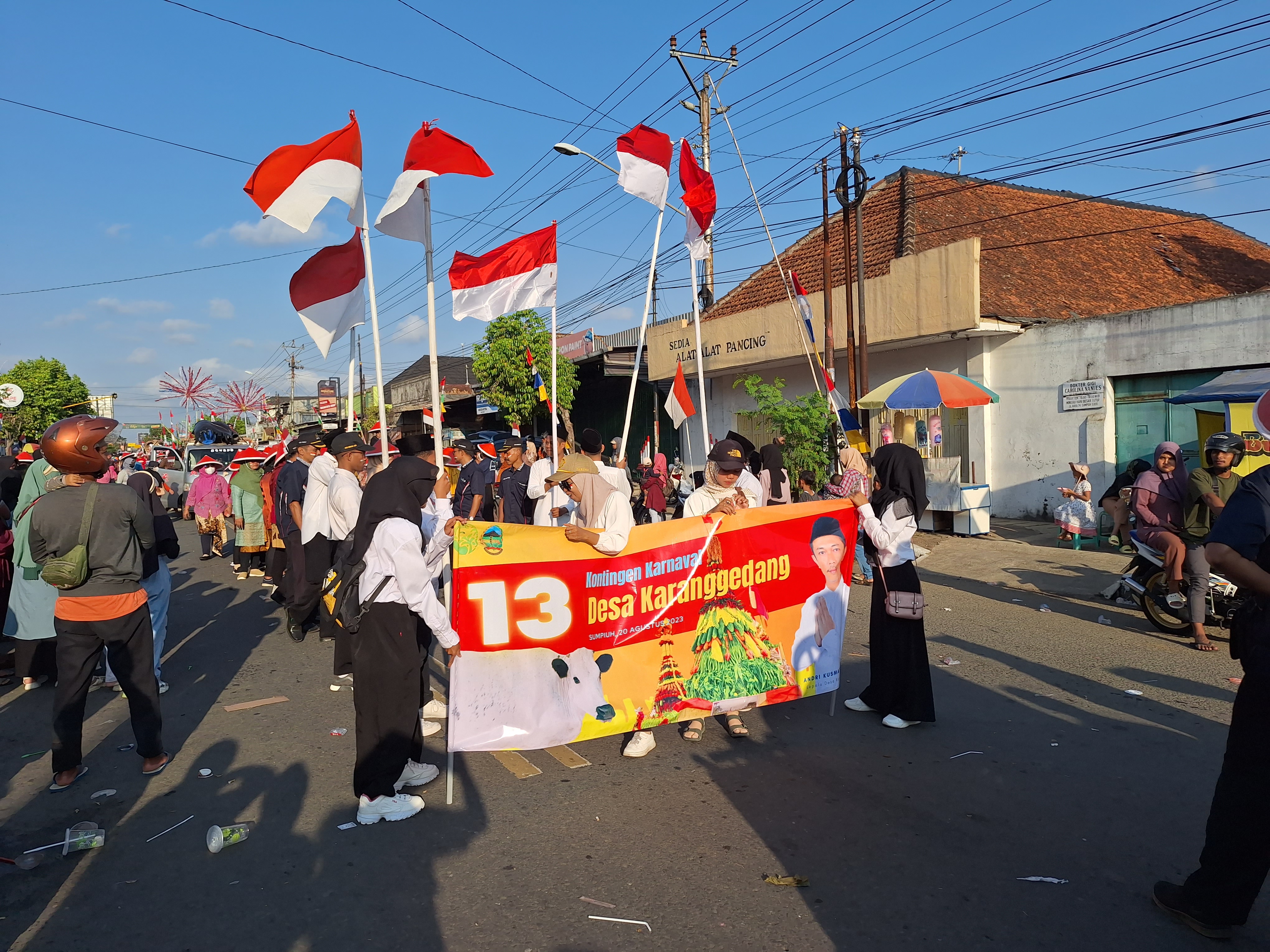 Partisipasi Desa Karanggedang dalam Karnaval HUT RI Tingkat Kecamatan Sumpiuh