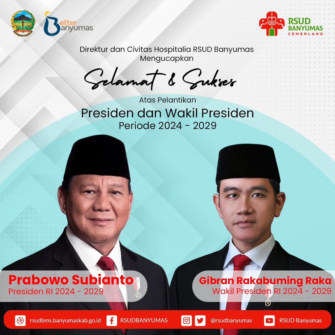 Selamat dan Sukses Untuk Presiden dan Wakil Presiden RI