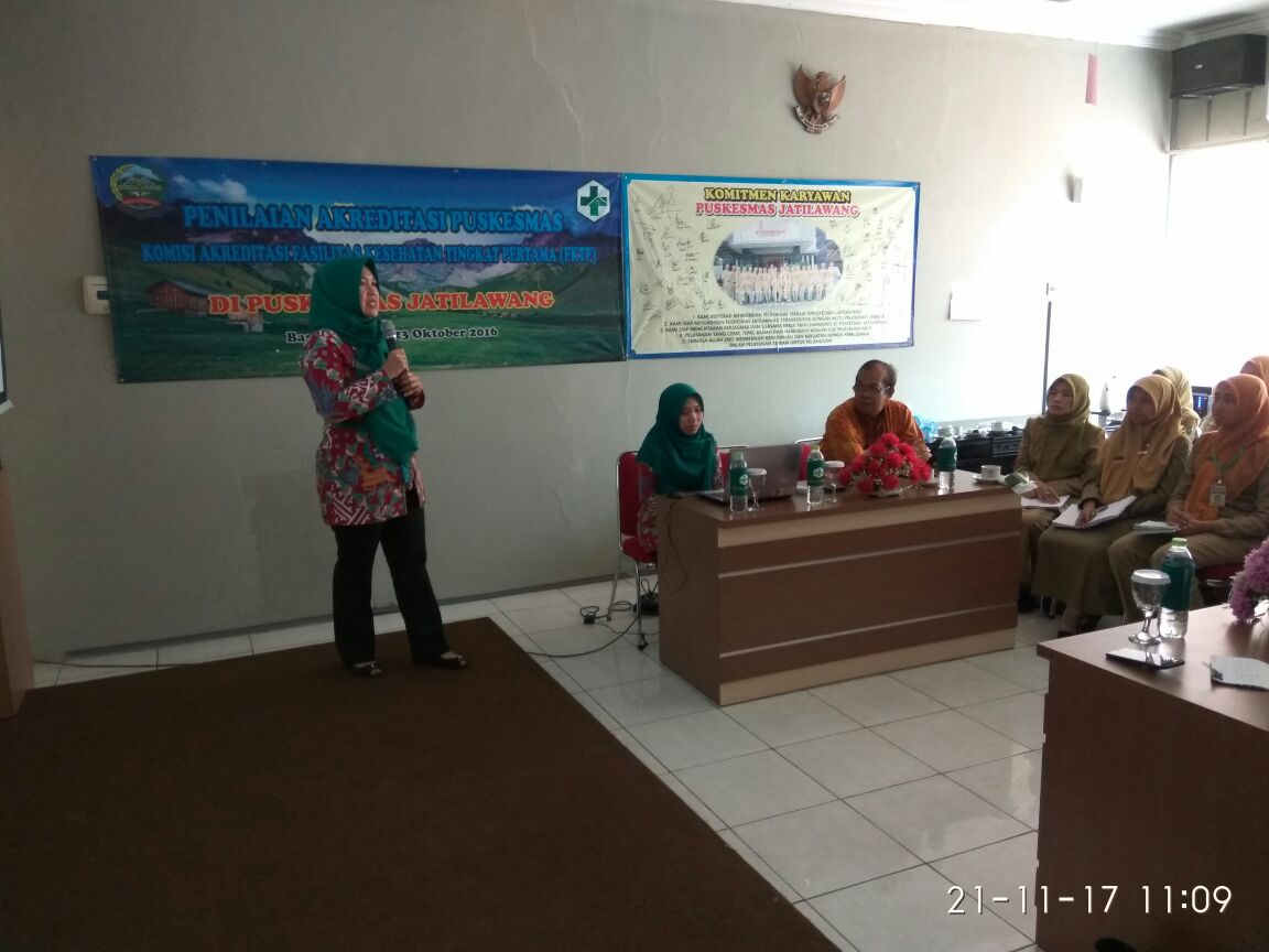 Kaji Banding Akreditasi Puskesmas Mandiraja 1 Kabupaten Banjarnegara