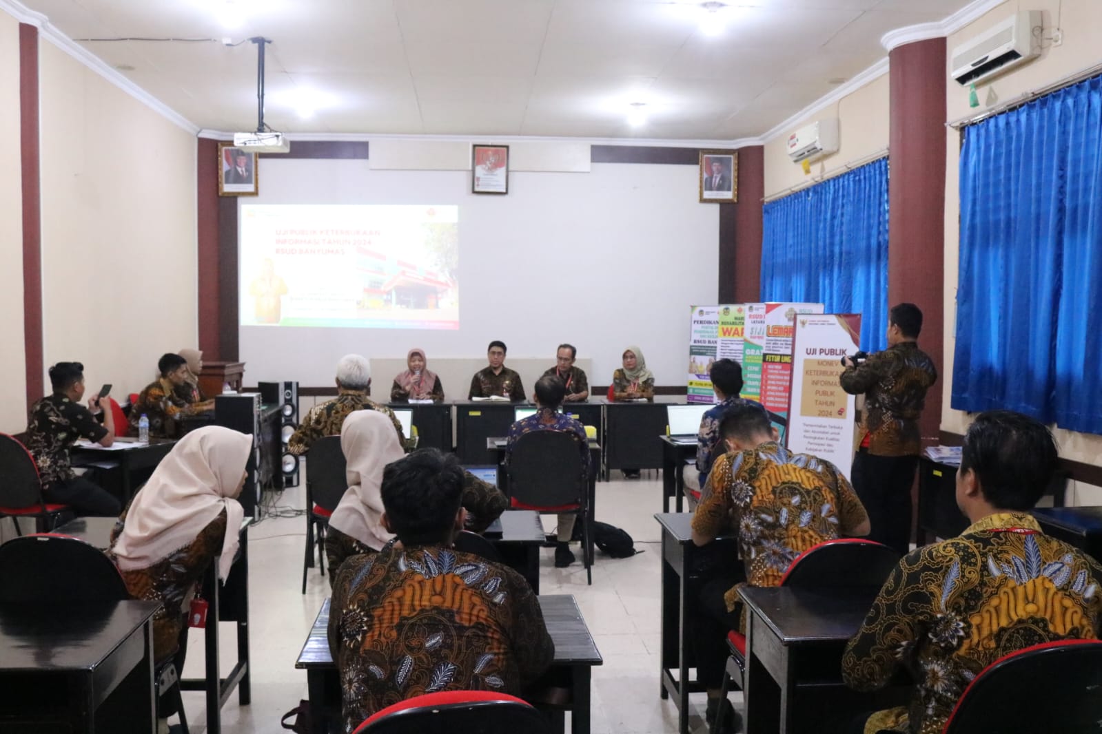 PPID RSUD Banyumas Lakukan Penilaian Uji Publik Di Semarang 