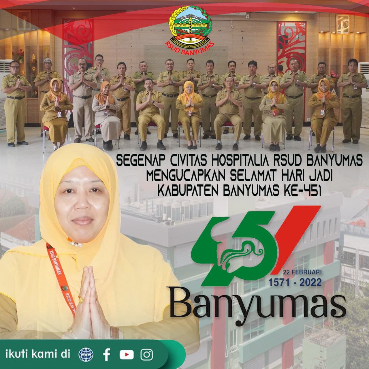 Dirgahayu Kabupaten Banyumas ke-451