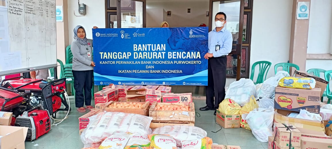 bank indonesia peduli korban banjir di tambak dan sekitarnya