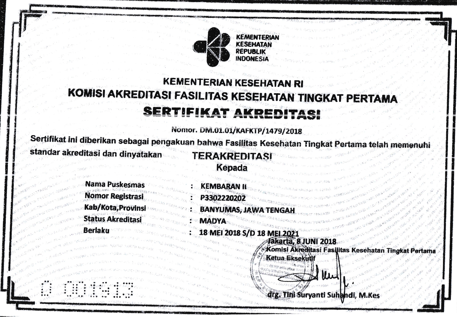 Sertifikak Akreditasi