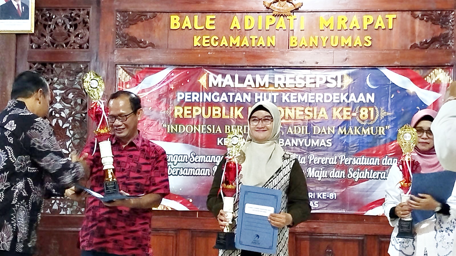 Kemeriahan Peringatan HUT Ke-81 Kemerdekaan RI di Bale Adipati Mrapat