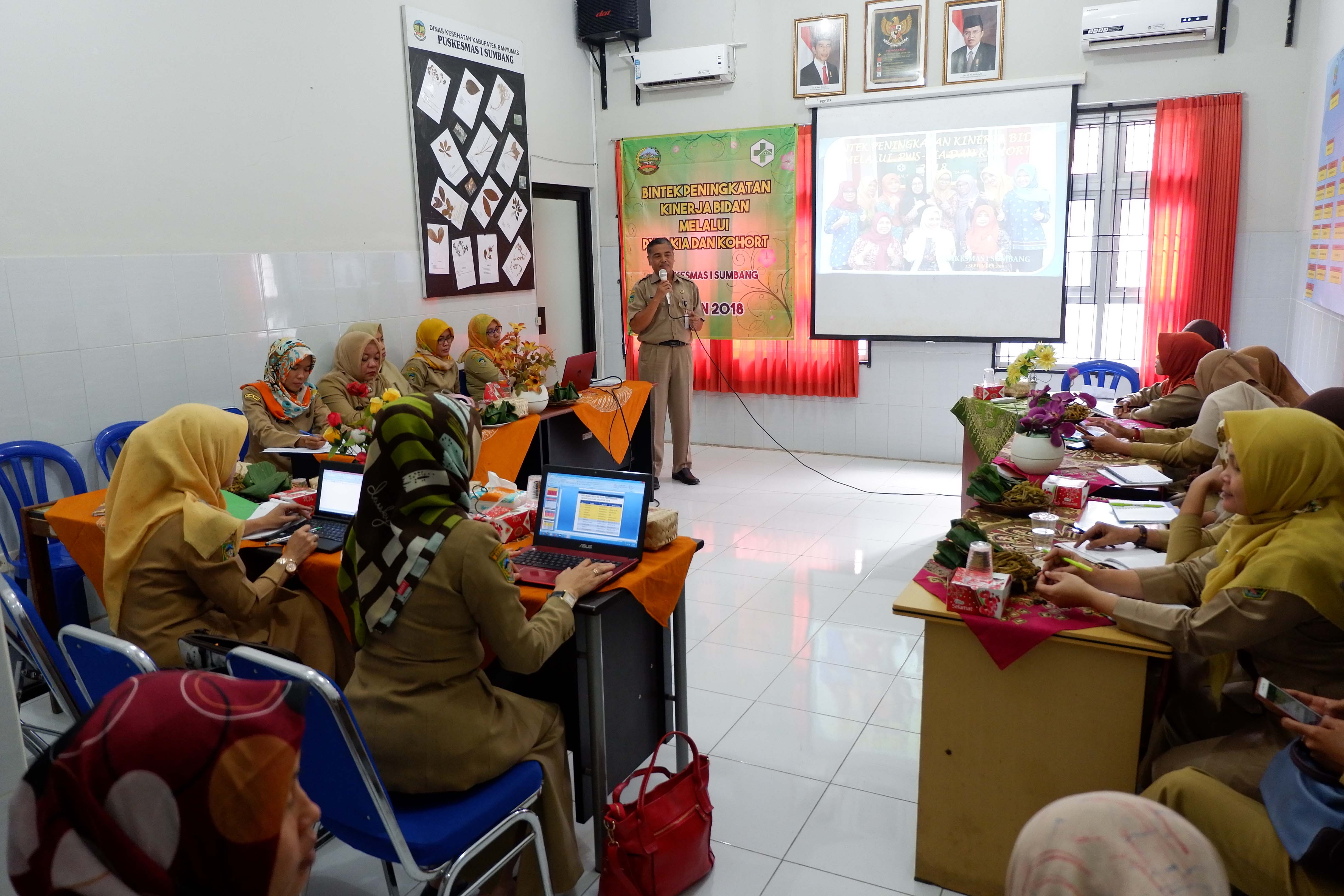 BINTEK PENINGKATAN KINERJA BIDAN MELALUI PWS DAN KOHORT