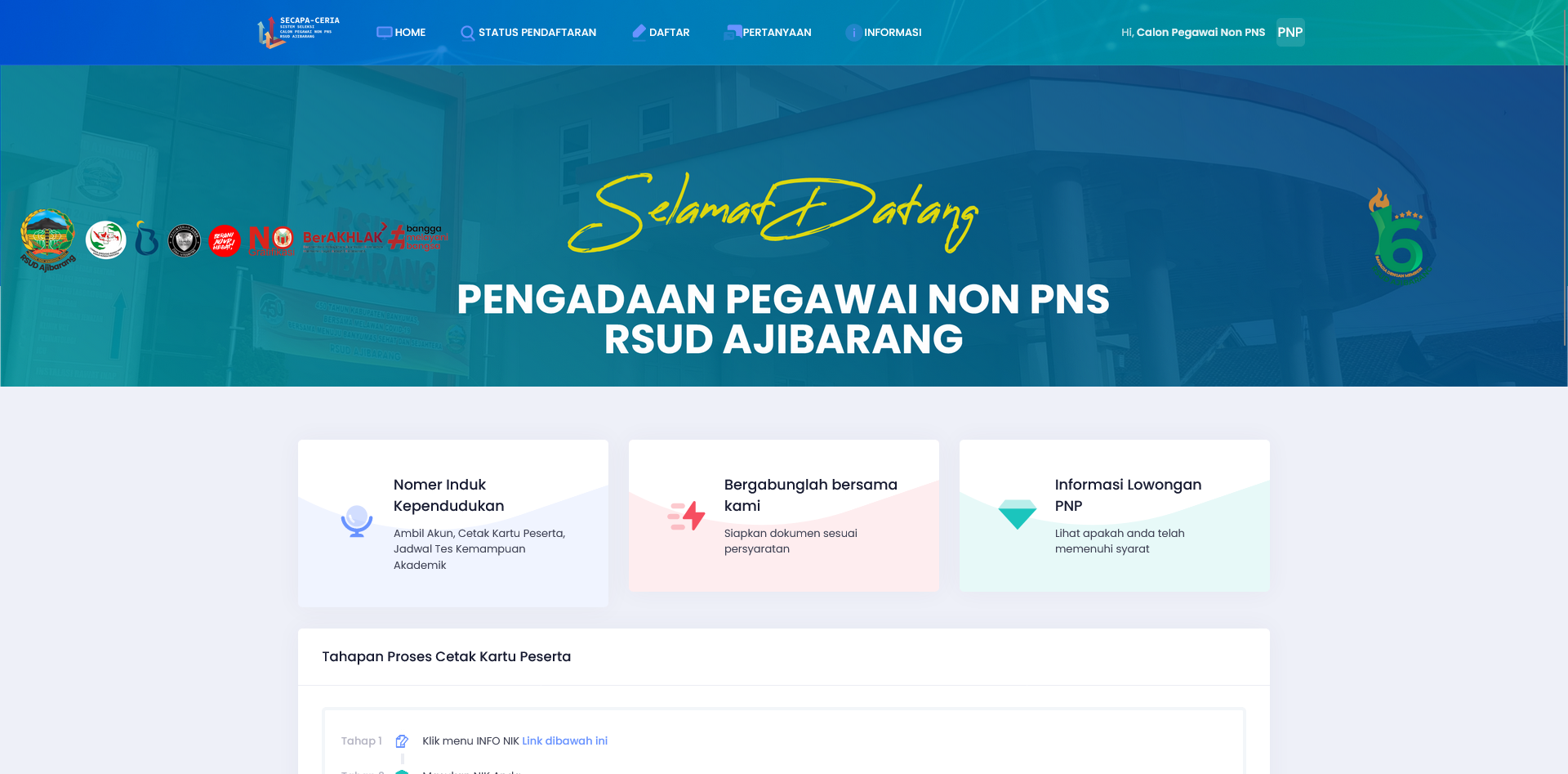 Pengadaan PNP BLUD RSUD Ajibarang Tahun 2023