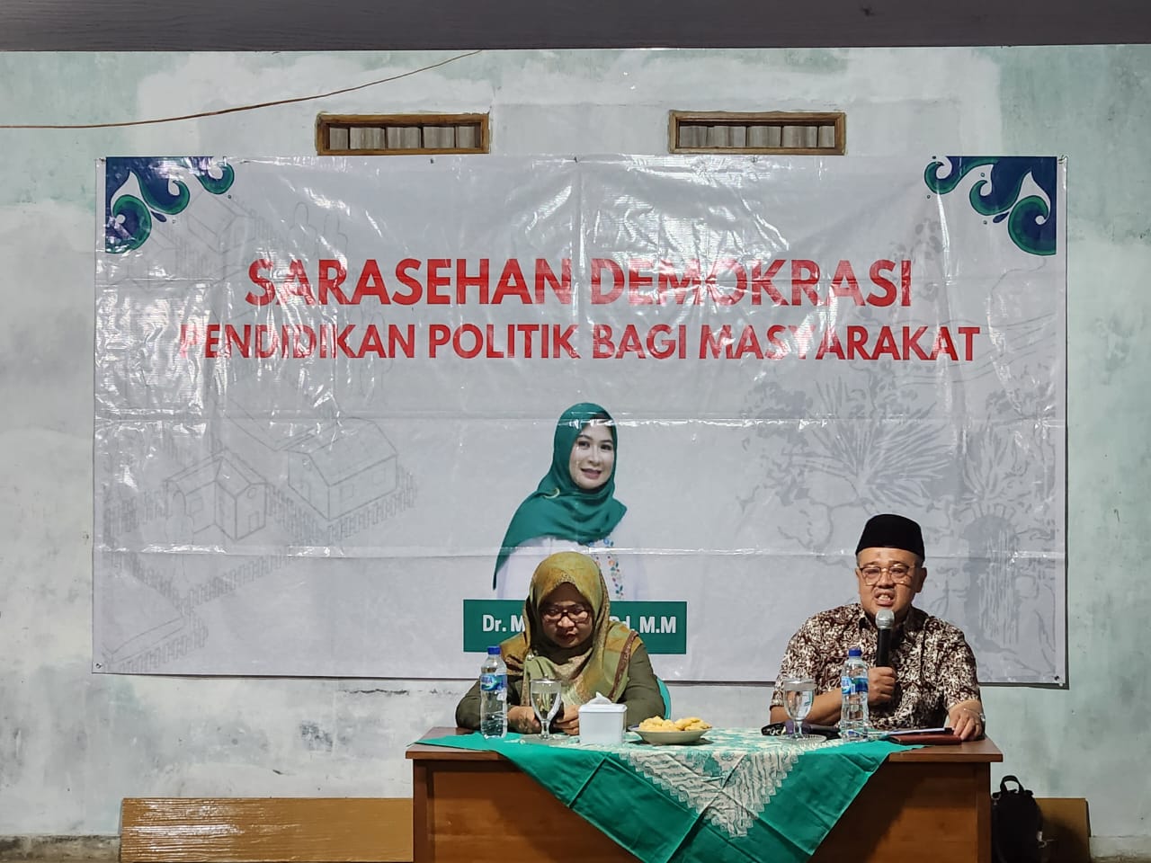 Sarasehan Demokrasi/Pendidikan Politik Bagi Masyarakat  // Desa Ciberung Kecamatan Ajibarang Kabupaten Banyumas.