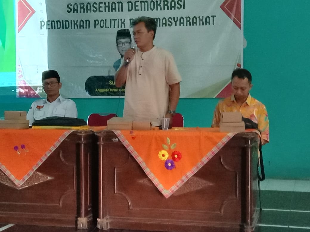 Sarasehan Demokrasi/Pendidikan Politik Bagi Masyarakat // Desa Pasiraman Lor Kecamatan Pekuncen Kabupaten Banyumas