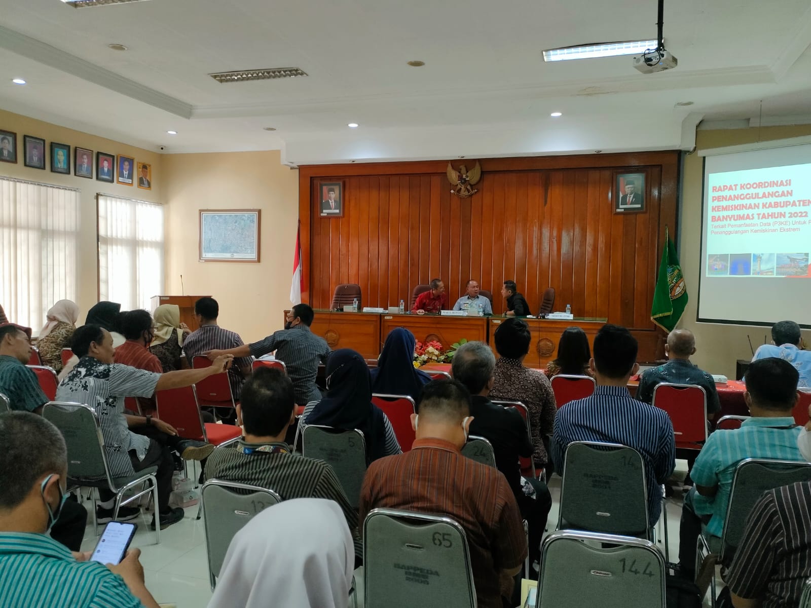 Rapat Koordinasi Penanggulangan Kemiskinan di Kabupaten Banyumas