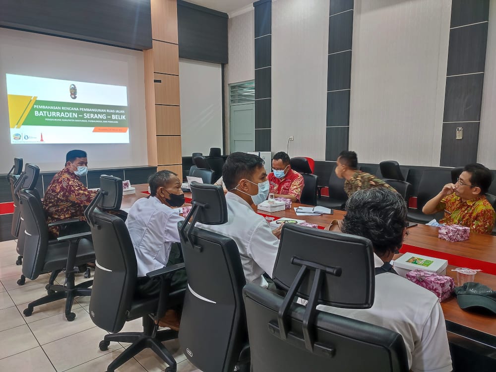 Rapat Koordinasi Rencana Pembangunan Jalan Baturraden–Serang–Belik 