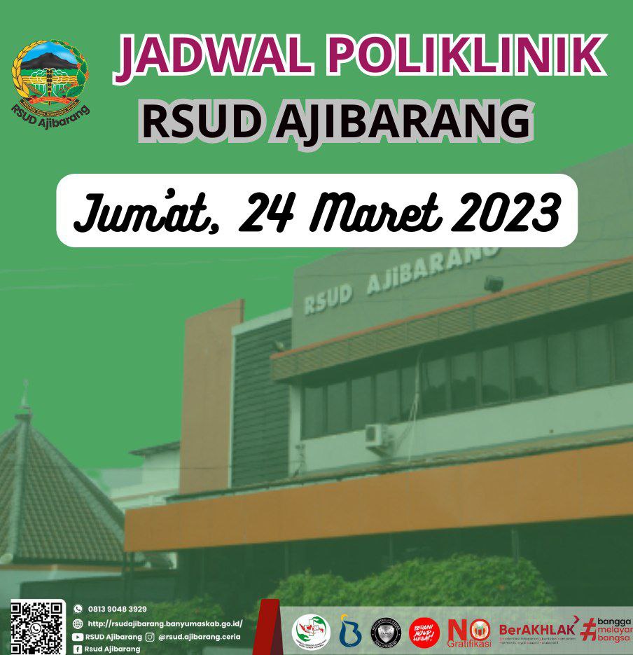 JADWAL POLIKLINIK RSUD AJIBARANG || JUM