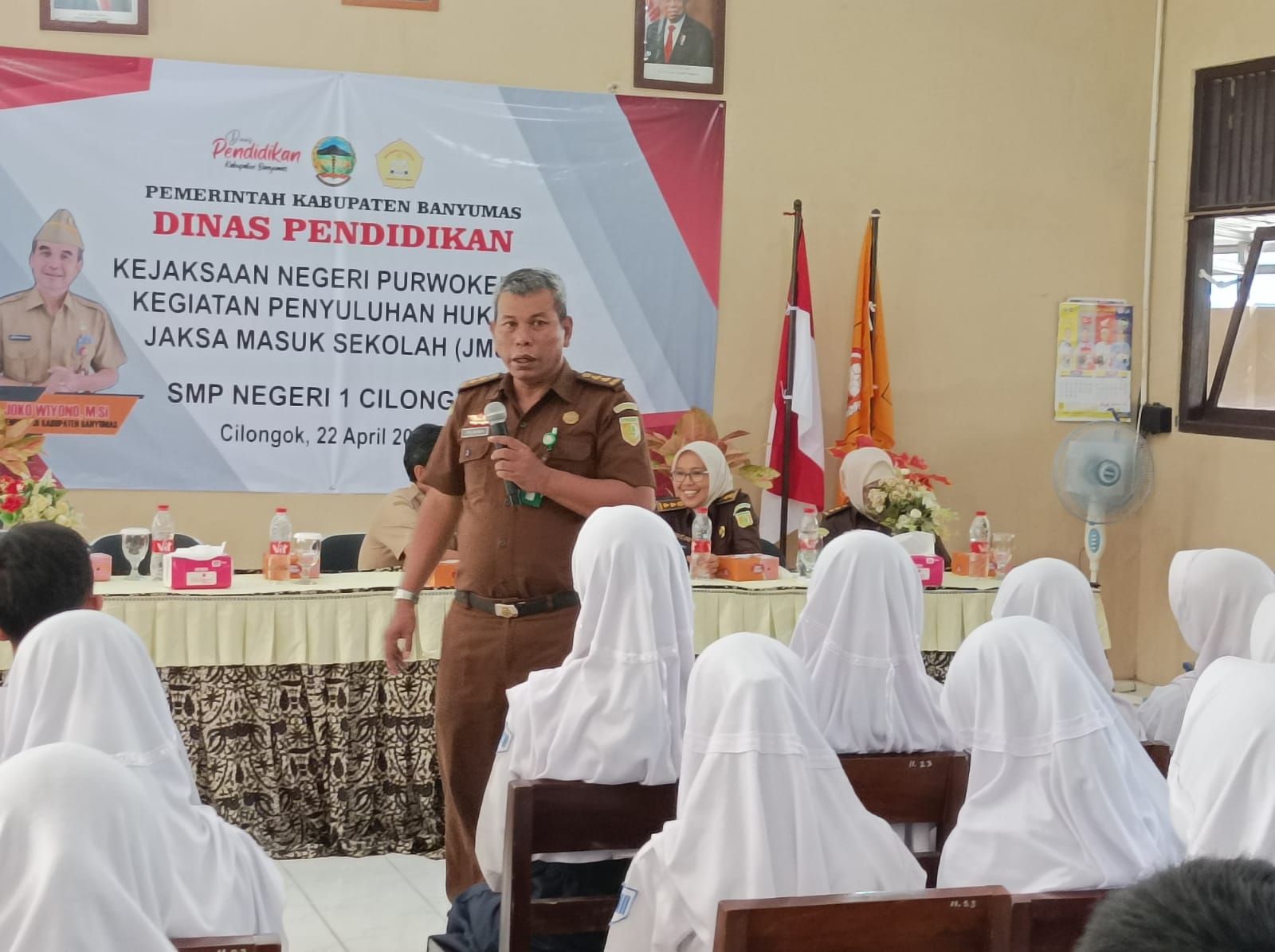 Jaksa Masuk Sekolah SMPN 1 Cilongok, Langkah Awal Cegah Bullying