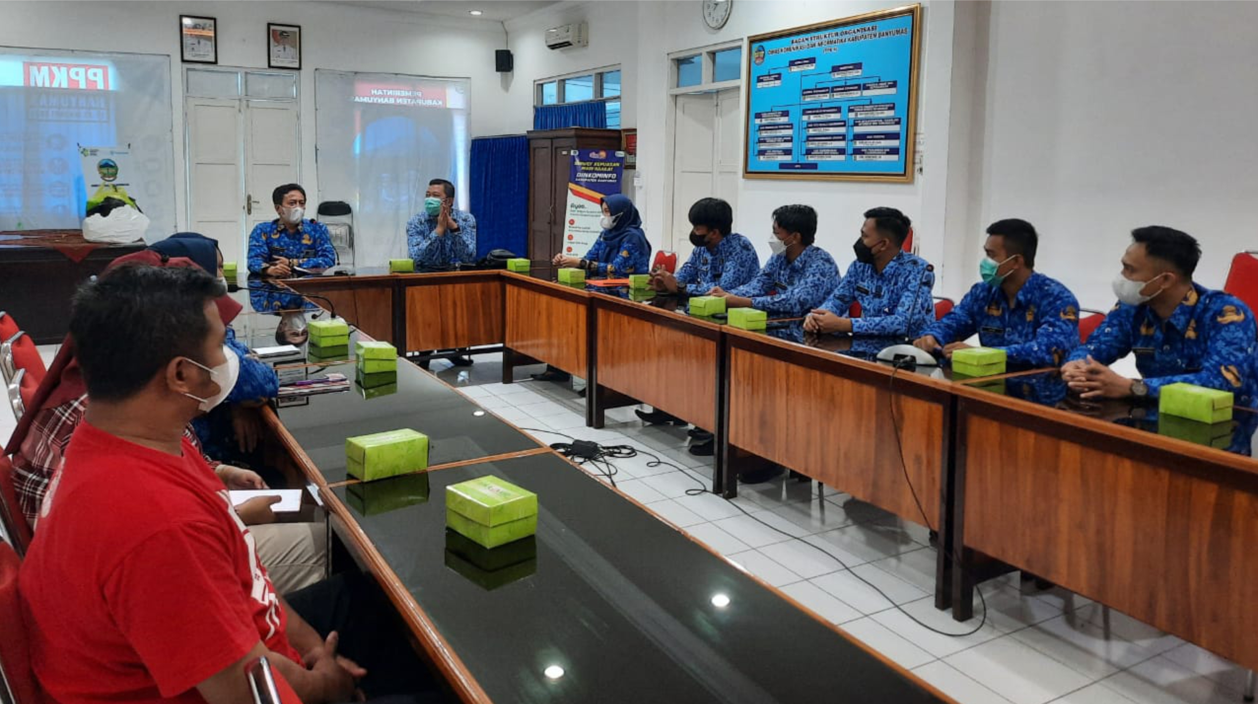 DINKOMINFO Banyumas Gelar Pelatihan Kehumasan Bersama Lapas IIA Purwokerto