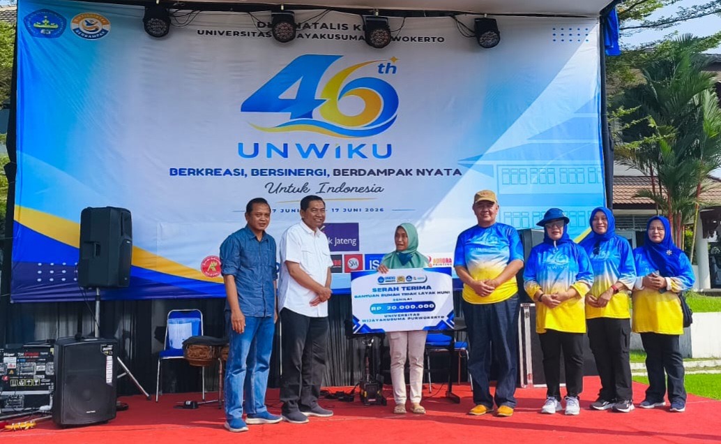 Dinperkim bersama Unwiku Purwokerto Wujudkan Impian Rumah Layak Huni