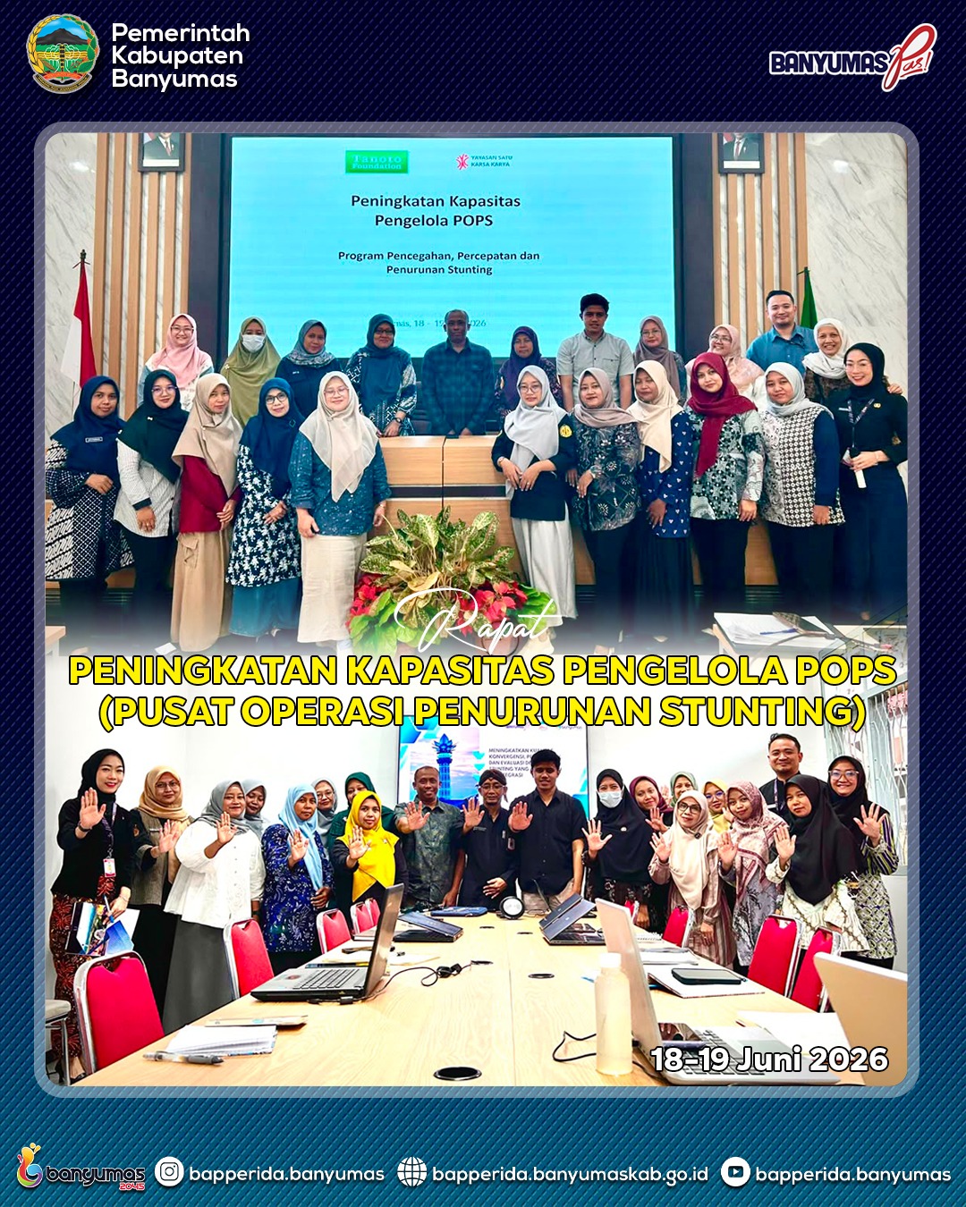 PENINGKAT KAPASITAS PENGELOLA POPS (PUSAT OPERASI PENURUNAN STUNTING)