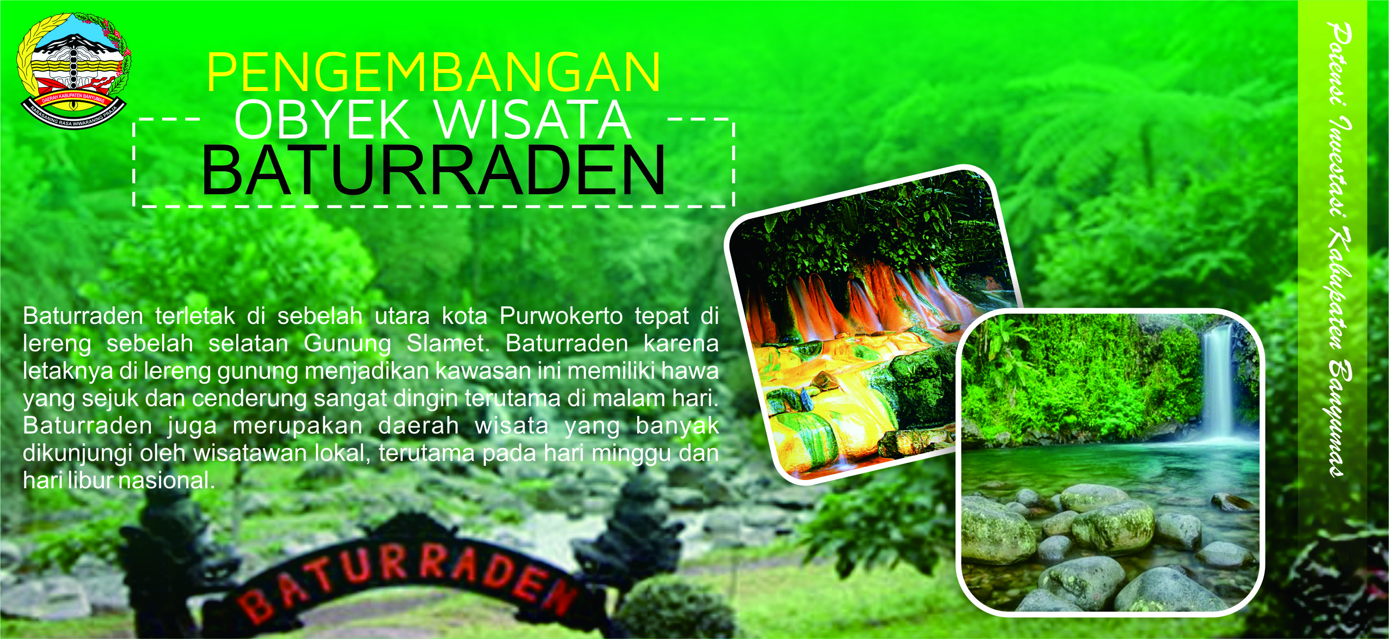 PENGEMBANGAN OBYEK WISATA BATURRADEN