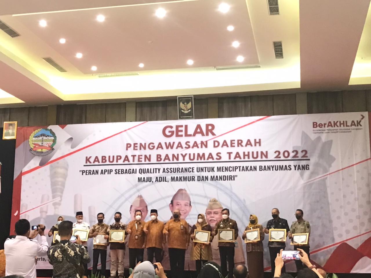 DPMPTSP Kabupaten Banyumas sebagai Peringkat III Unit Pengendalian Gratifikasi (UPG) Terbaik Tahun 2022