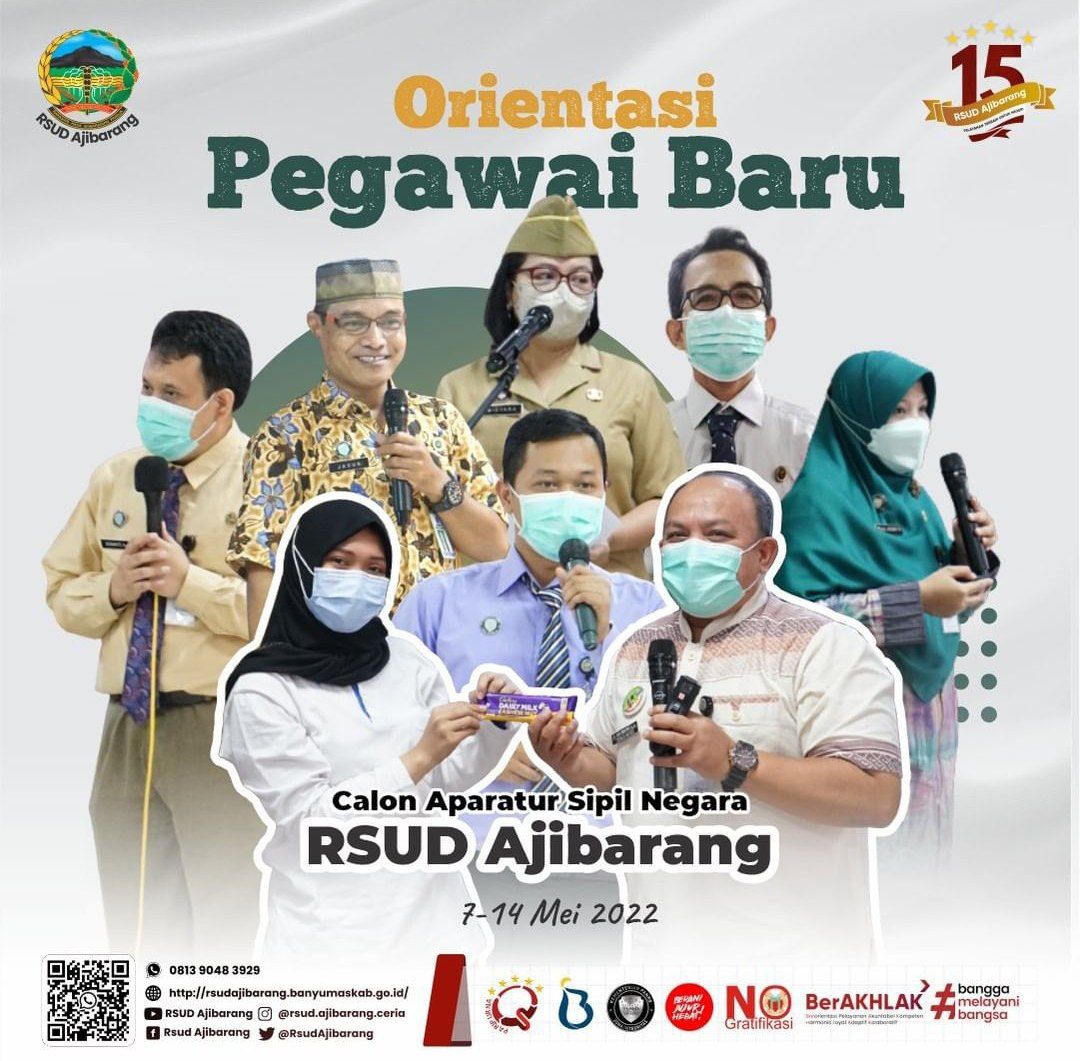 ORIENTASI PEGAWAI BARU CASN FORMASI 2021 RSUD AJIBARANG 