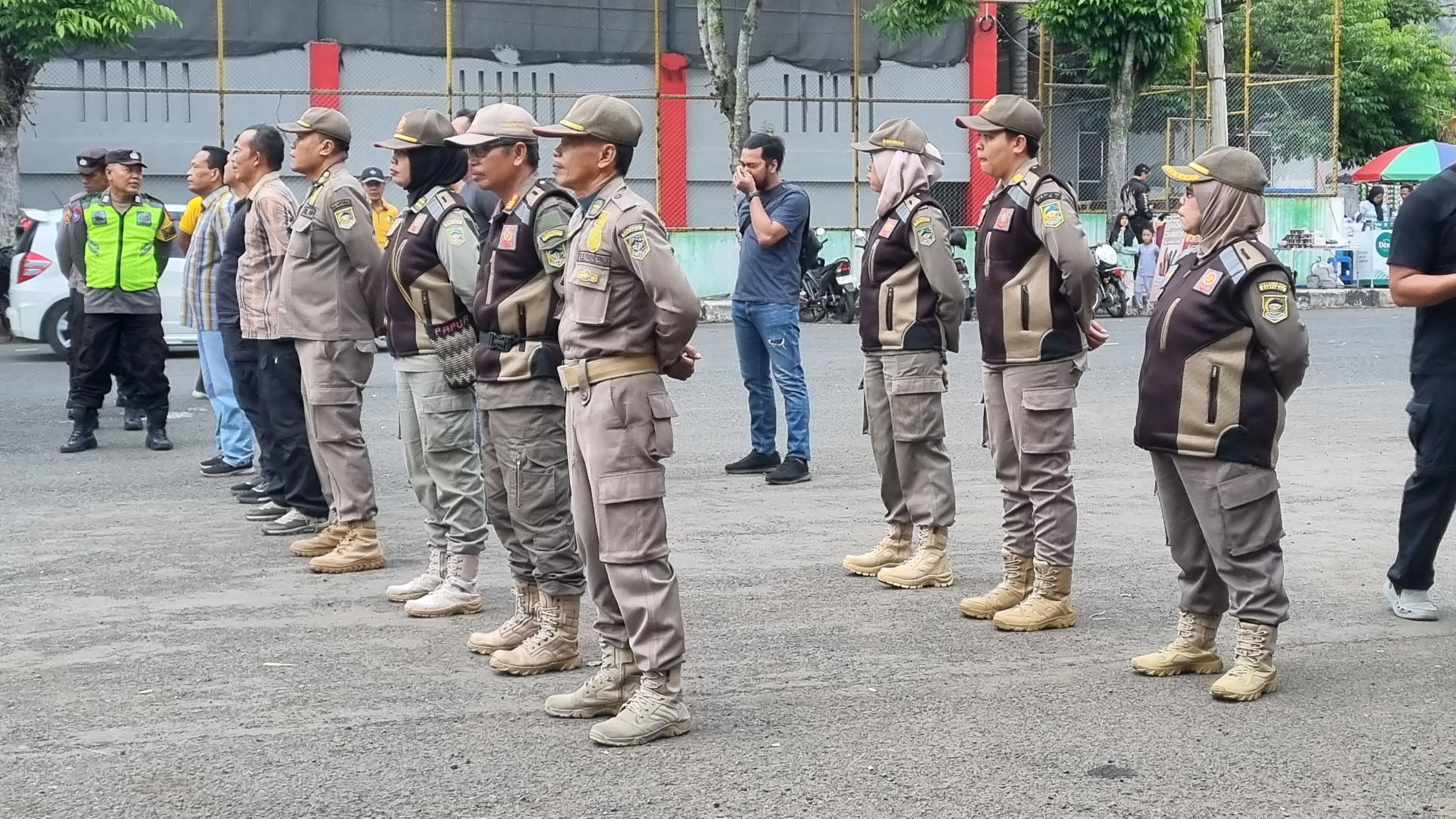 Giat Pengamanan Reuni Akbar Alumni UIN Saizu 