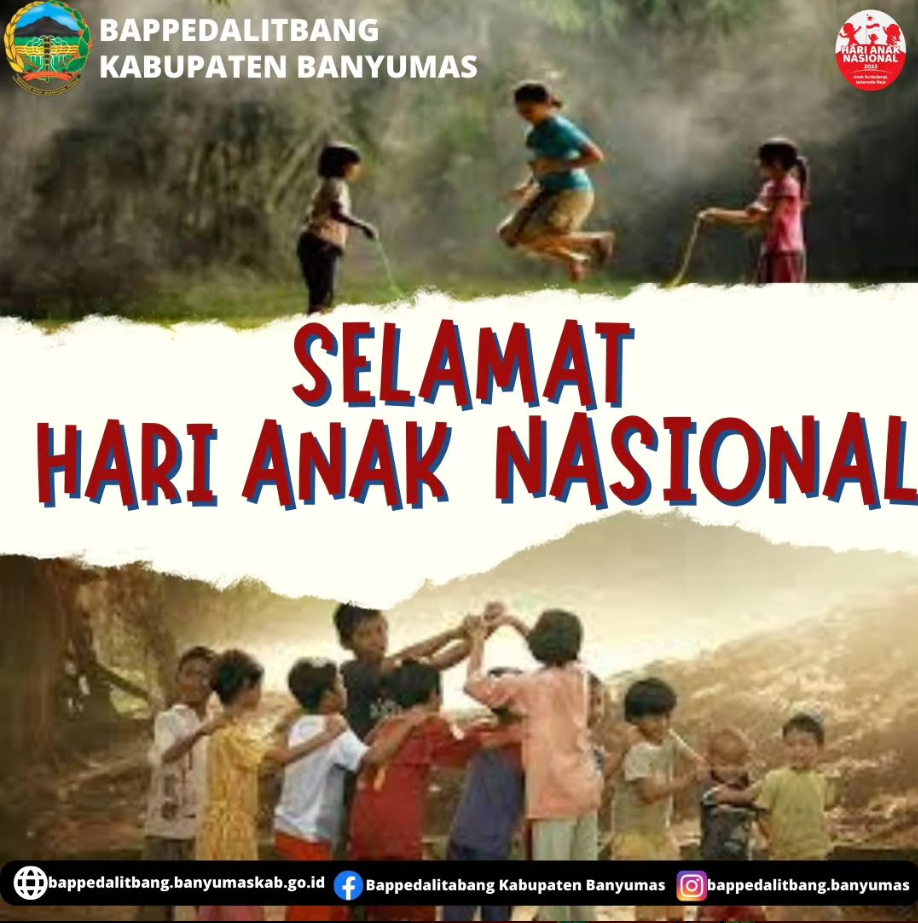 SELAMAT HARI ANAK NASIONAL 23 JULI 2023