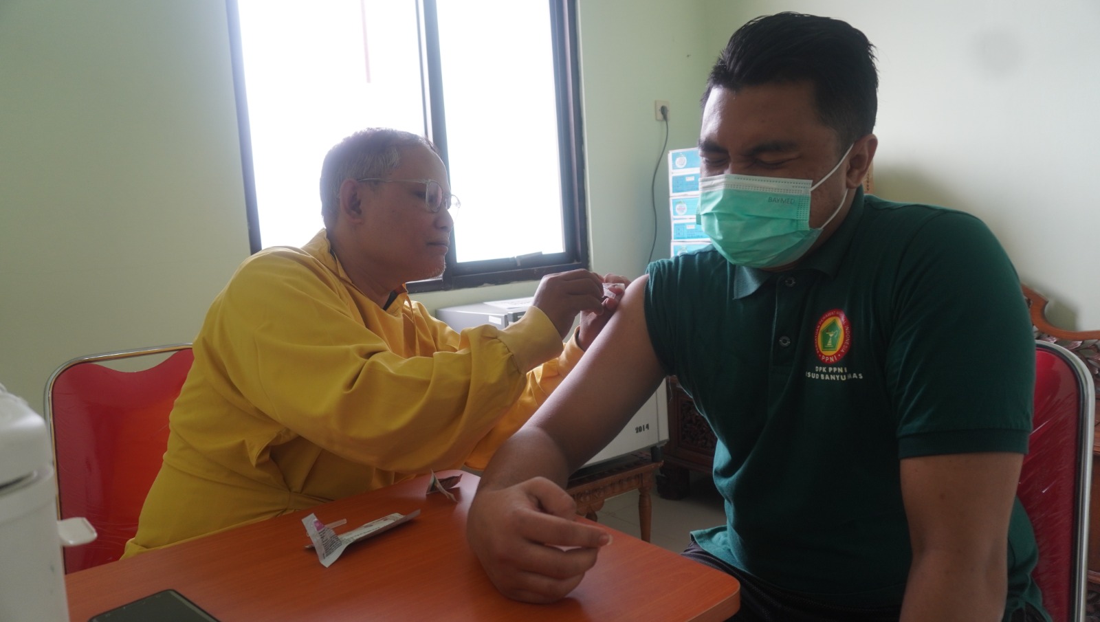 RSUD Banyumas Gelar Vaksinasi Hepatitis B Dosis Ke-3 BAgi Tenaga Medis dan Tenaga Kesehatan