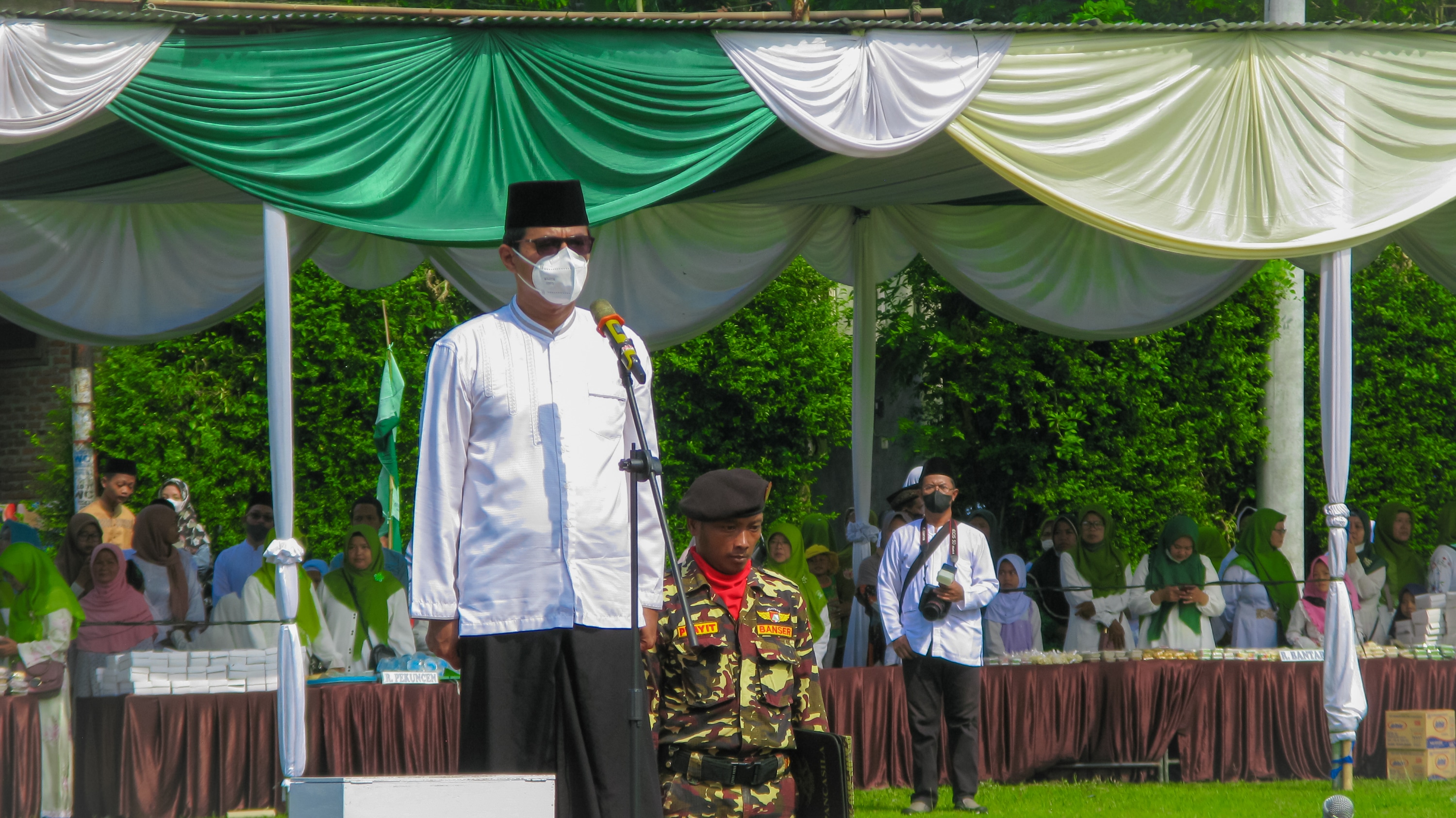 Peringatan hari Santri Nasional Tahun 2022 Tingkat Kecamatan Jatilawang 