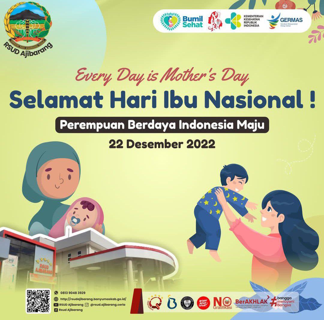 SELAMAT HARI IBU NASIONAL || PEREMPUAN BERDAYA INDONESIA MAJU