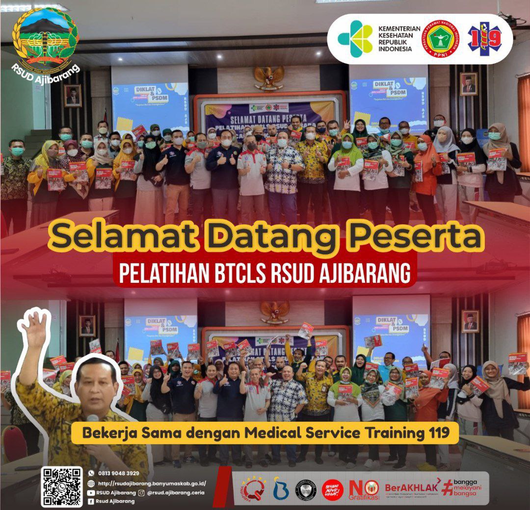 PERAWAT RSUD AJIBARANG MENGIKUTI BTCLS 119 DI RSUD AJIBARANG