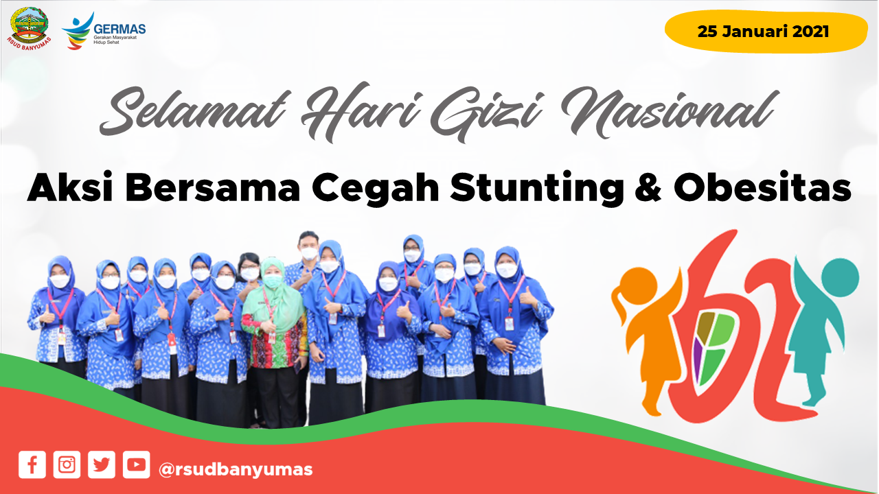 Selamat Hari Gizi Nasional Tahun 2022