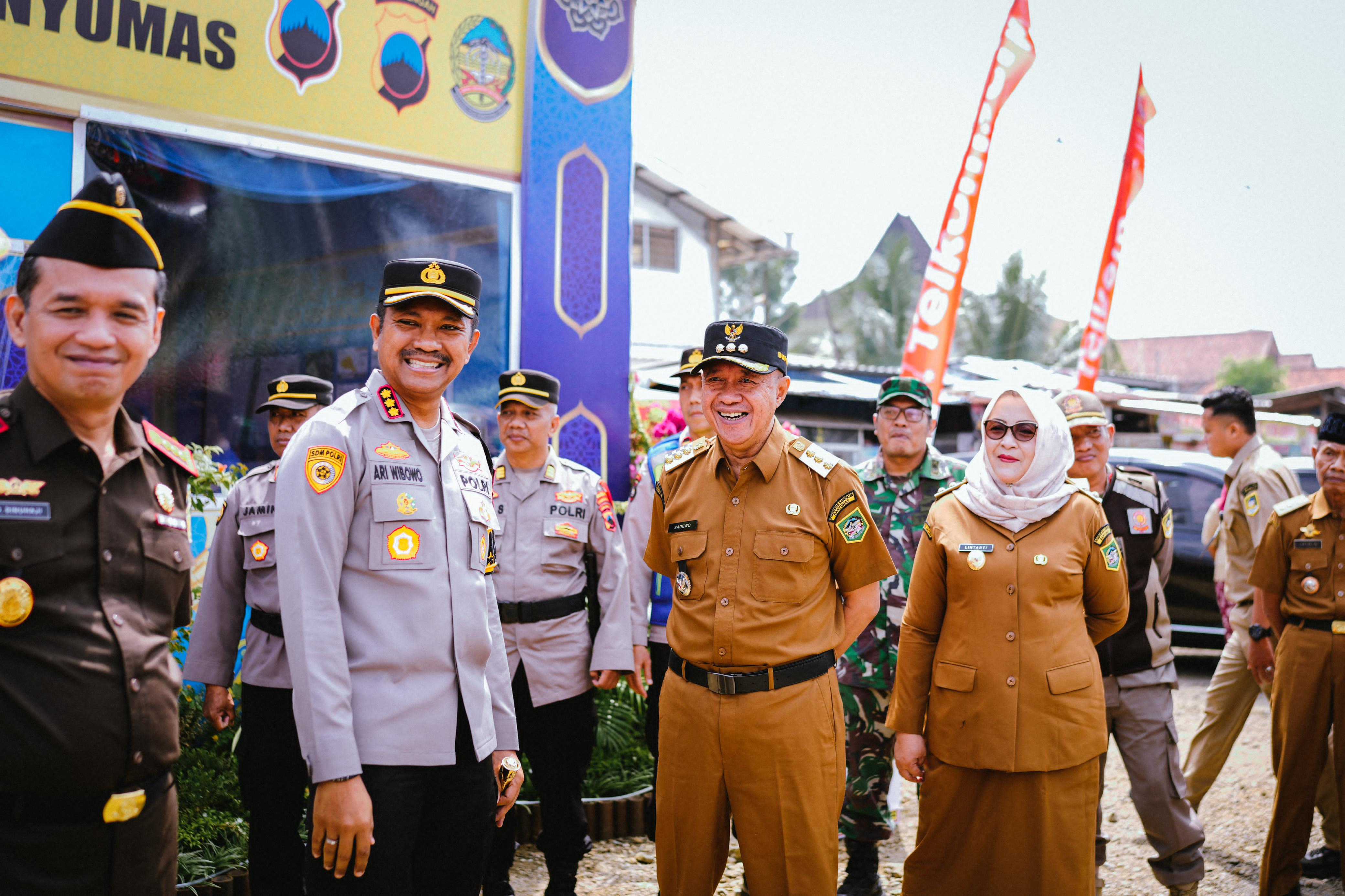 Bupati Banyumas Sadewo Tinjau Posko Persiapan Idul Fitri 1446 H/2025 M