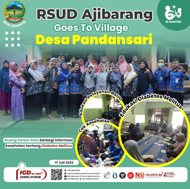 RSUD AJIBARANG GOES TO VILLAGE || DESA PANDANSARI AJIBARANG