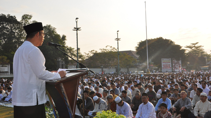 PHBI Banyumas Gelar Shalat Idul Adha di Alun-alun Purwokerto