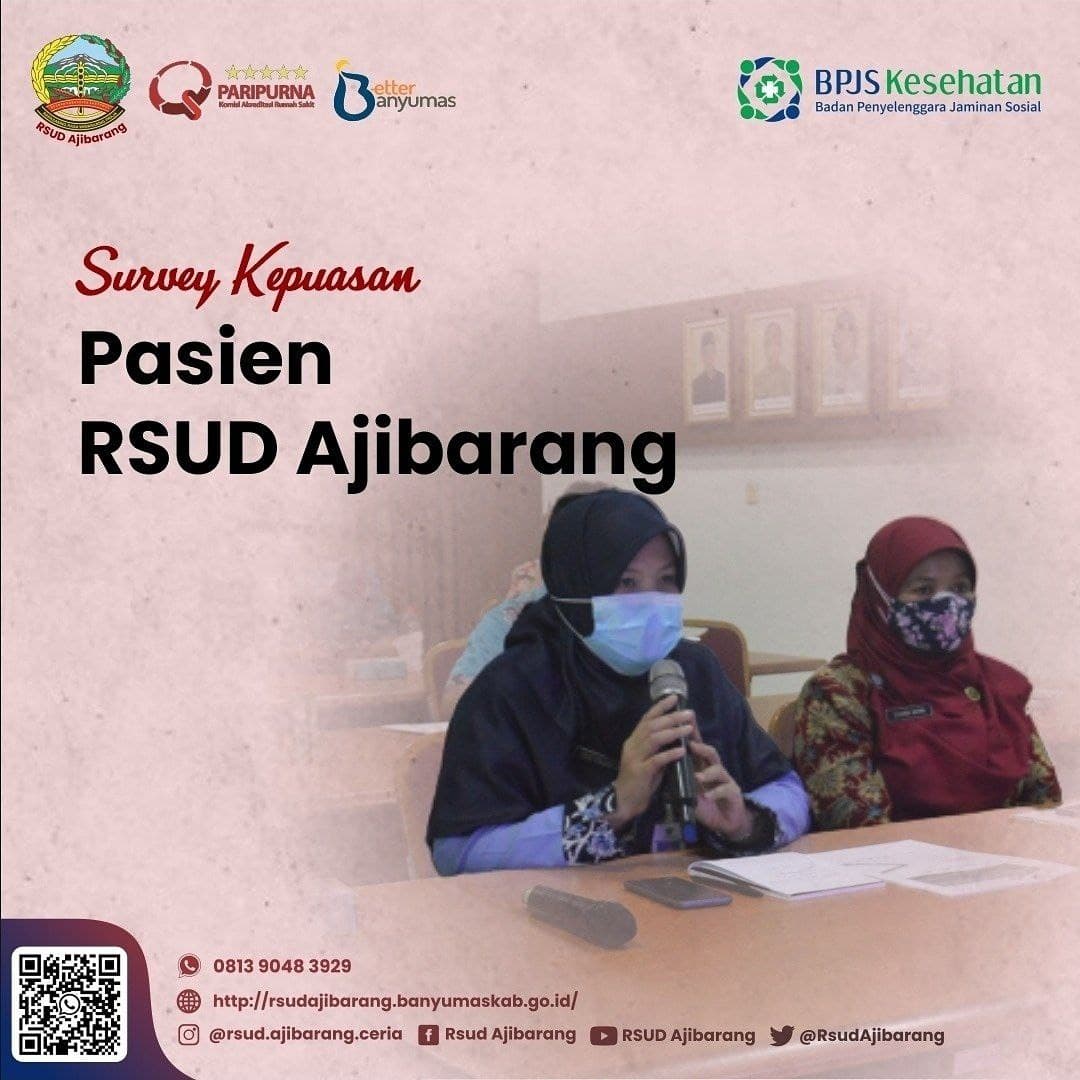 SURVAI KEPUASAN PELANGGAN RSUD AJIBARANG PERIODE JANUARI-APRIL 2021