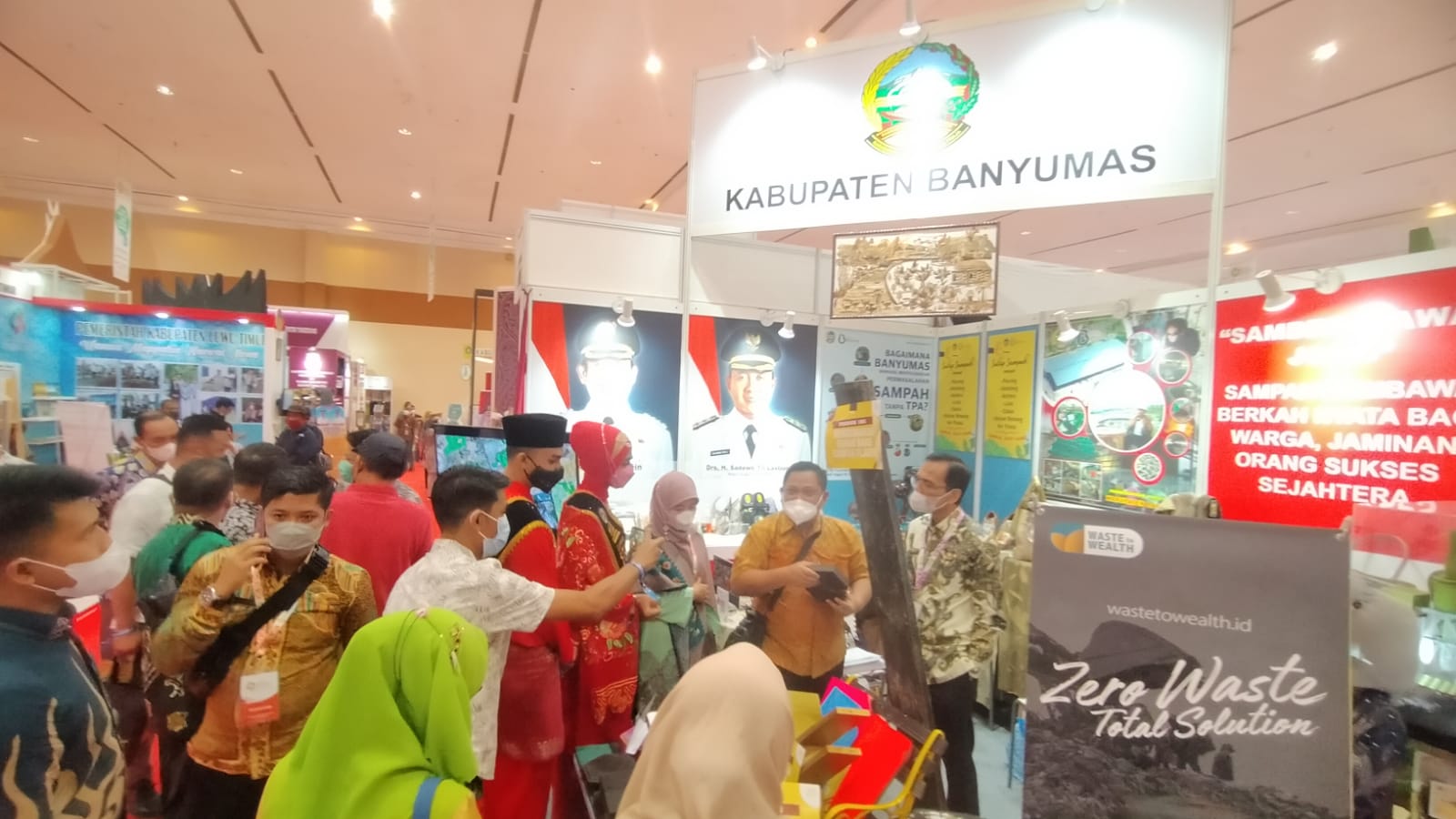 Pameran APKASI Otonomi Expo 2021 Di PreFunction Hall A, JCC Senayan Jakarta