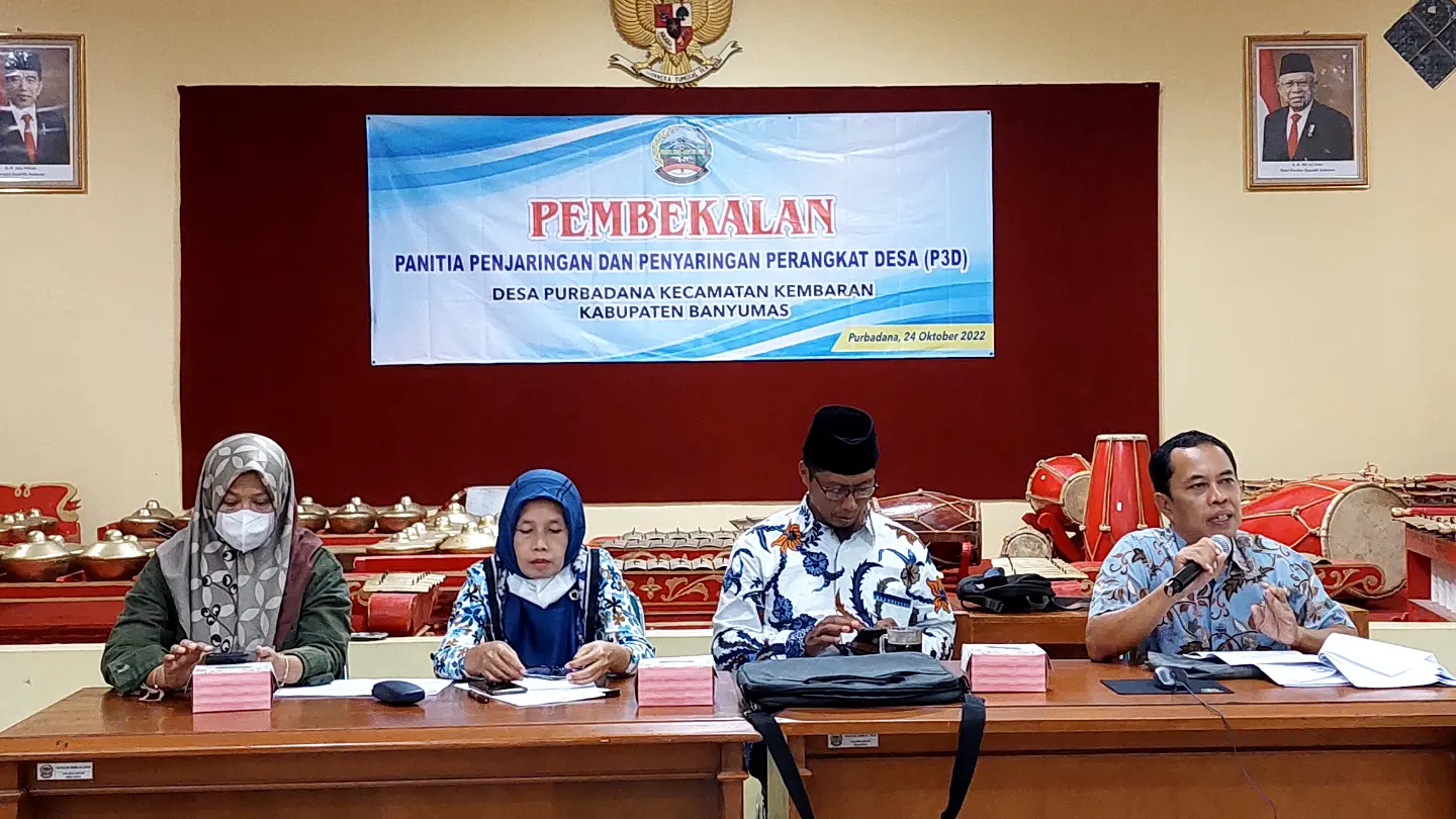 Pembekalan Panitia P3D Purbadana