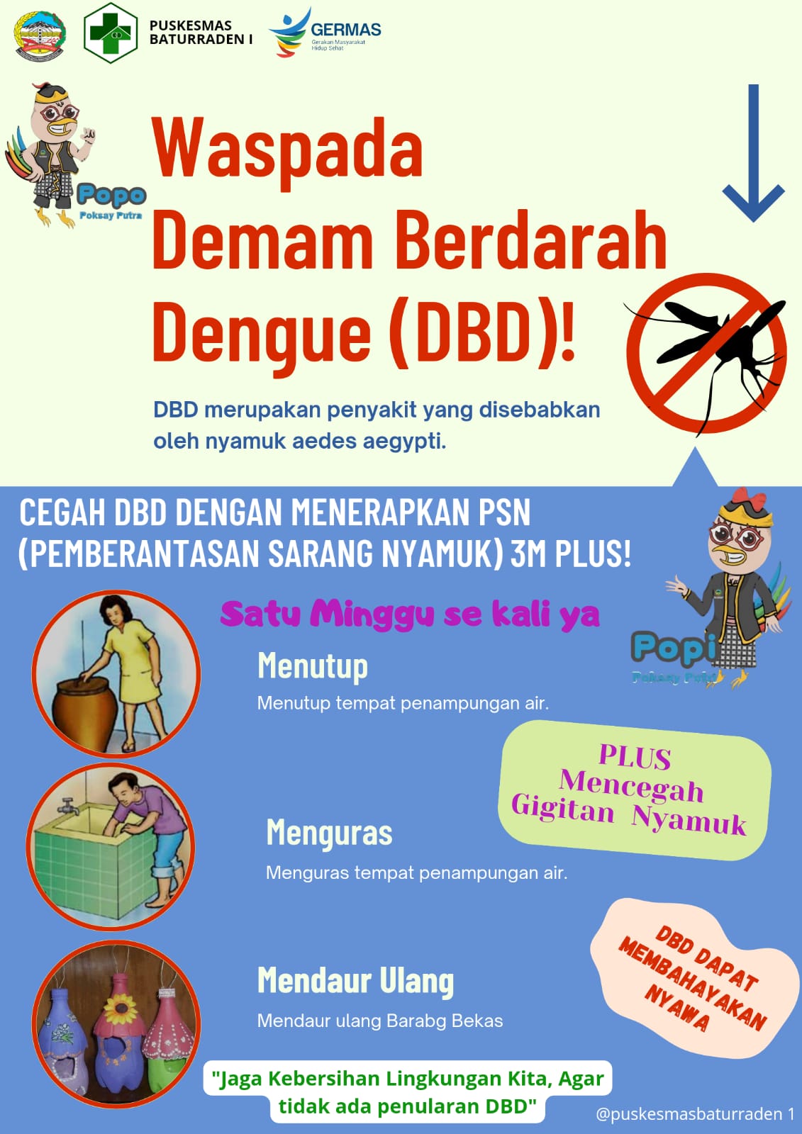 Waspada Demam Berdarah Dengue ( DBD )