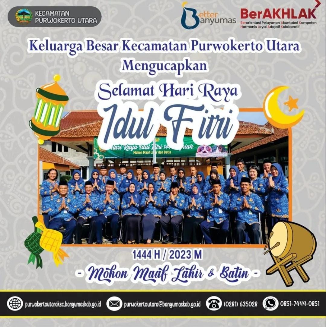 SELMAT HARI RAYA IDUL FITRI 1444 H / 2023 M