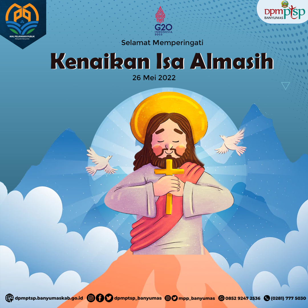 Selamat memperingati hari Kenaikan Isa Almasih.