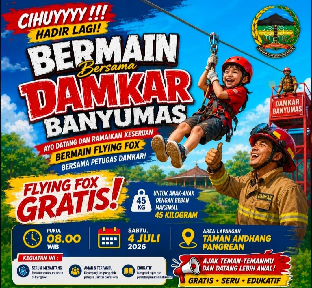 Bermain Bersama Damkar Banyumas