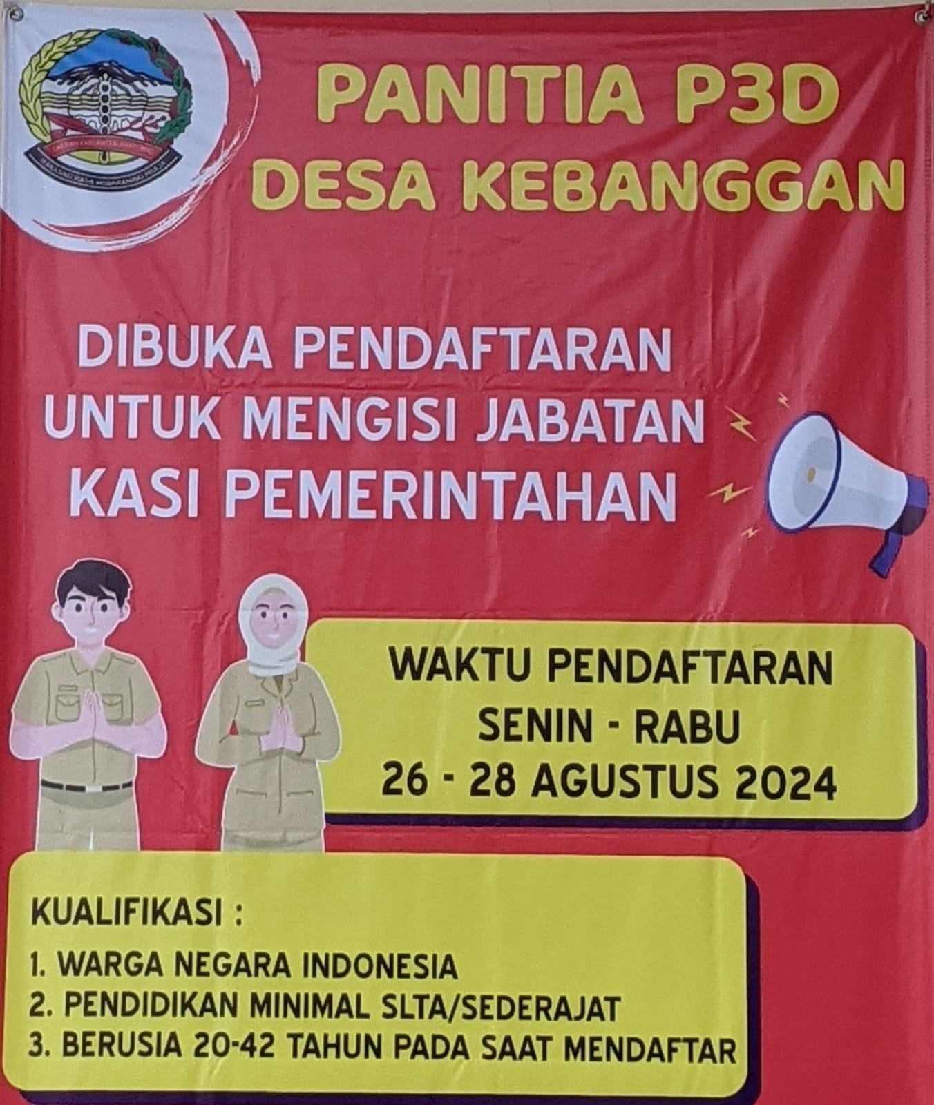 Pendaftaran Panitia P3D