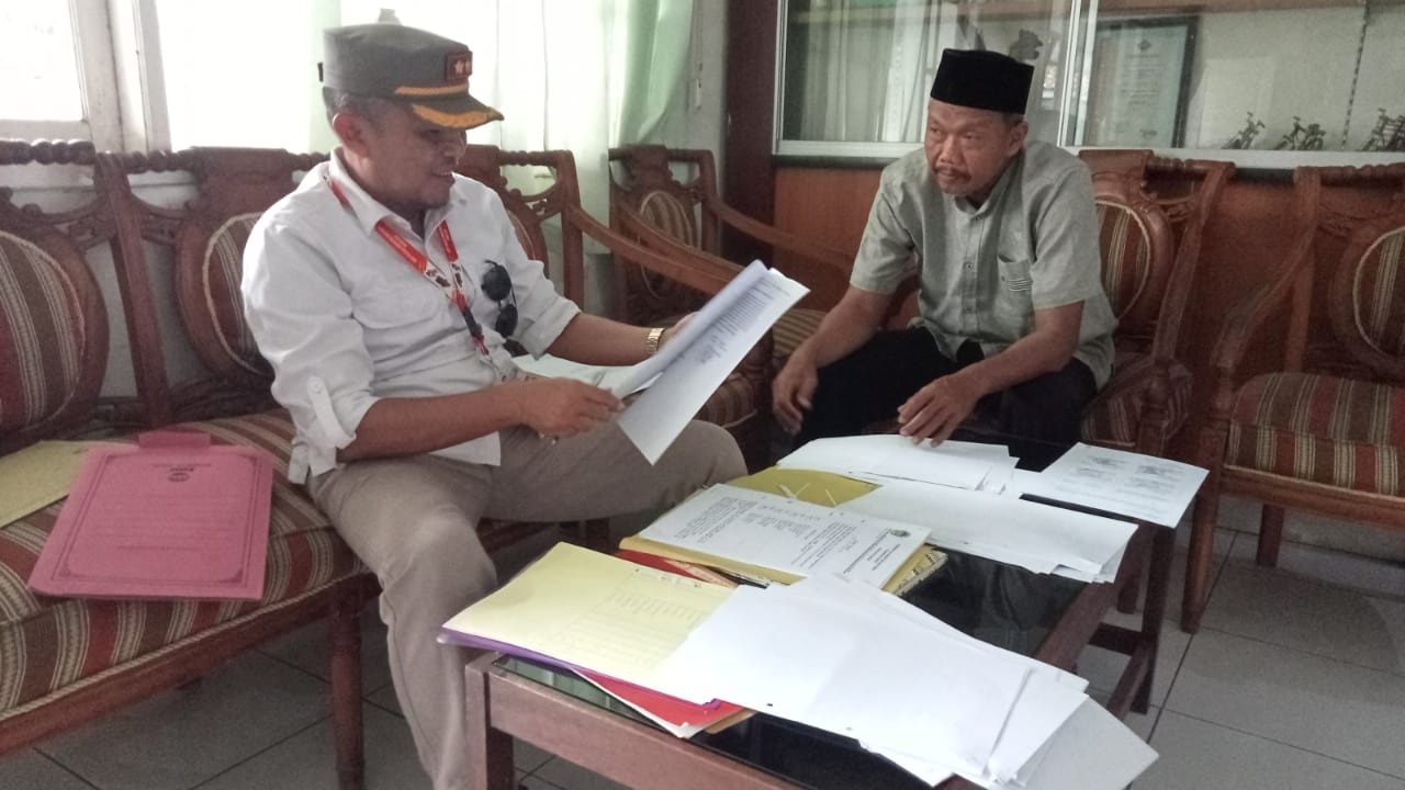 SATPOL PP Berkunjung ke Kecamatan Sumpiuh Monev Persiapan PILKADA