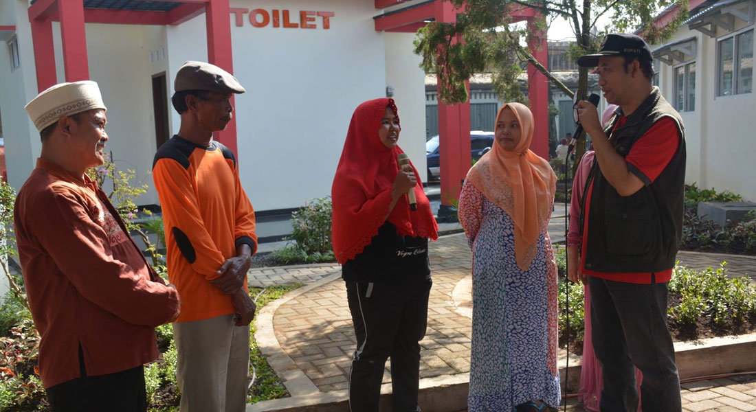 Shelter dan Toilet Taman Satria Purwokerto Diresmikan Bupati Banyumas