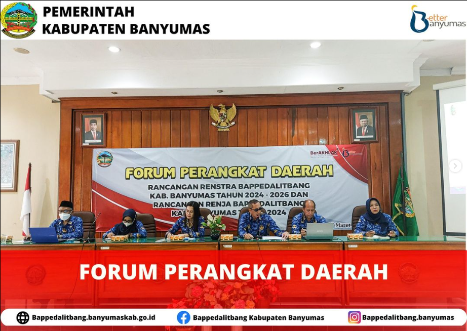 Forum Perangkat Daerah merupakan wadah penampungan dan penjaringan aspirasi masyarakat, dan dunia usaha (pemangku kepentingan), untuk penyempurnaan rancangan kebijakan.