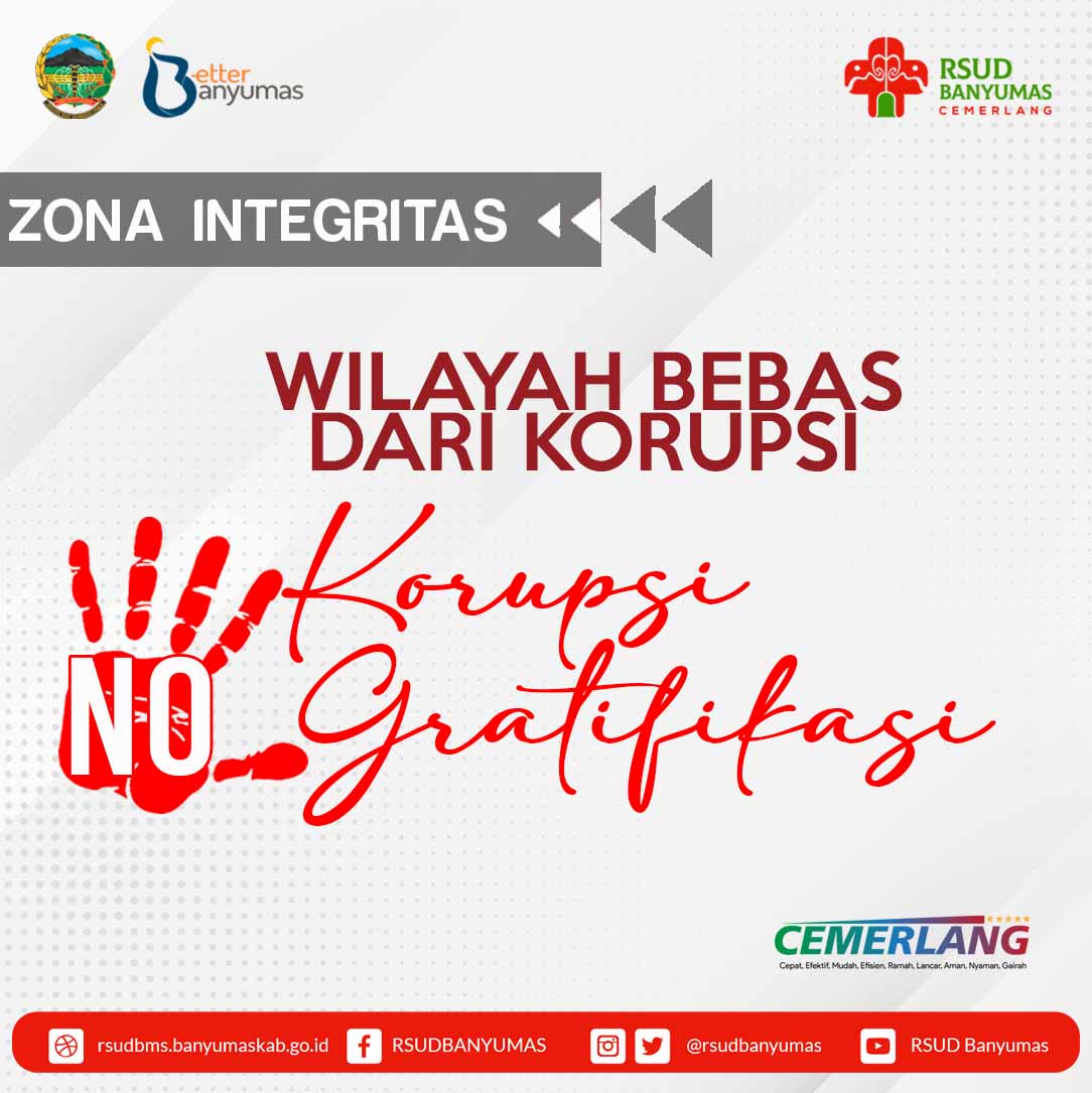 RSUD Banyumas Wilayah Bebas Dari Korupsi